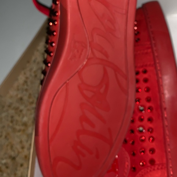 Louboutin all red size 9 with box - Picture 3 of 4